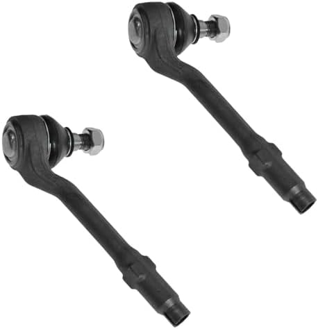 TRQ Front Outer Tie Rod Set 2 Piece