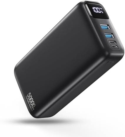 PIFFA Portable Charger Power Bank,50000mAh 22.5W Battery Pack,Orange