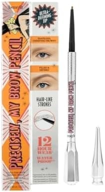 Benefit Precisely My Brow Pencil Ultra Fine Brow Defining Pencil 0.08 g 0.002 oz #2.5 Neutral Blonde, 1 Count