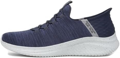 Skechers Men's Ultra Flex 3.0 Right Away Hands Free Slip-in Sneaker Loafer, Navy, 11.5