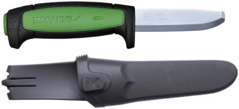 Morakniv Safe Pro Carbon Steel Fixed Blade Knife with Blunt Tip
