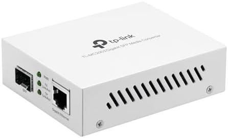 TP-Link Gigabit SFP to RJ45 Media Converter(TL-MC200)
