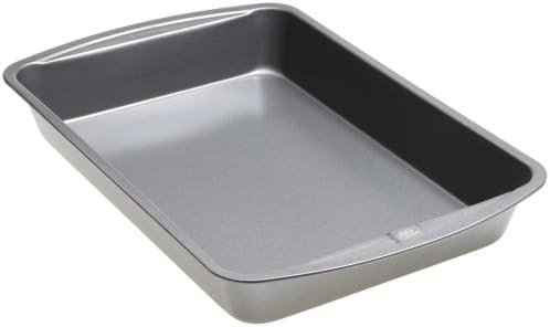 Good Cook Everyday Bake & Roast Pan with Scratch-Resistant Metal-Utensil Safe Nonstick, 13 x 9-Inch, Gray