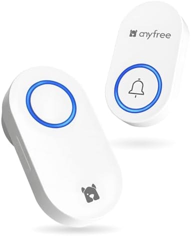 Self-Powered Wireless Doorbell No Battery Needed Basic Door Bell for Home
