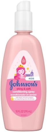 Johnson's Kids Shiny & Soft Hair Conditioning Spray, 10 fl oz