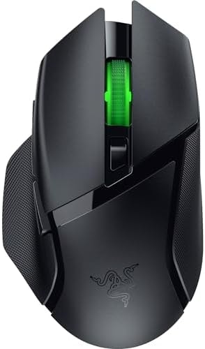 Razer Basilisk V3 X HyperSpeed Customizable Wireless Gaming Mouse, Black