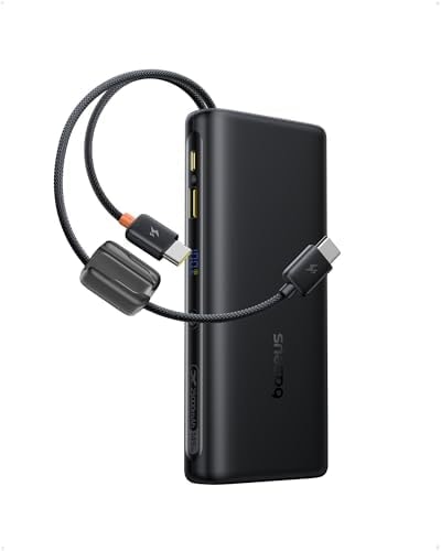 Baseus 25000mAh Power Bank, CCC Certified 145W Laptop Portable Charger