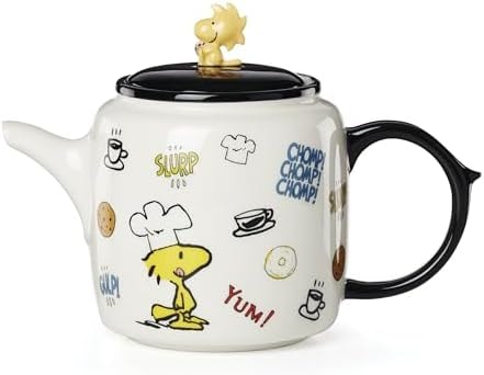 Lenox Chef Snoopy Porcelain Teapot, 40oz
