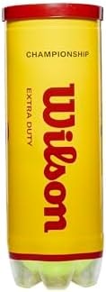 WILSON Championship Tennis Balls - Extra Duty, Single Can (3 Balls)