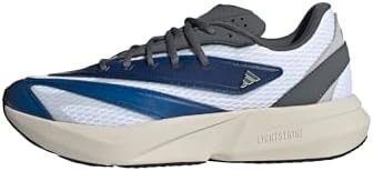 adidas Men's Lightblaze, White/Dark Blue/Grey, 4