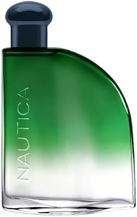 Nautica Color Green Eau de Toilette for Men, Woody Fougere Fragrance, Notes of Ginger, Geranium and Vetiver, 1.6oz