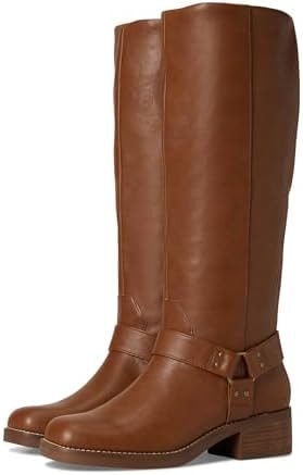 Lucky Brand Womens Kujon O-Ring Knee High Boots Brown 6.5 Medium