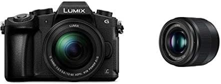 PANASONIC LUMIX G85 4K Mirrorless Camera with PANASONIC Lumix G Lens, 25MM, F1.7 ASPH
