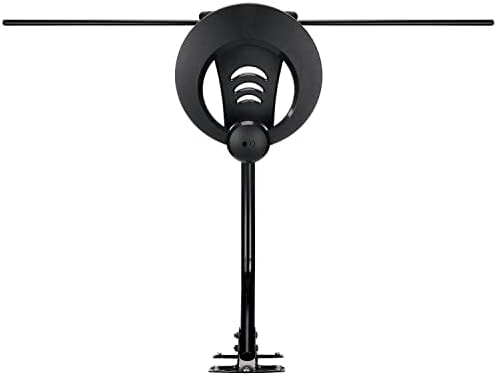 ClearStream Antennas Direct 1MAX Indoor Outdoor TV Antenna, UHF VHF, Multi-Directional, 40+ Mile Range, 4K 8K UHD NEXTGEN TV - w/ 20-inch Mast (Black)