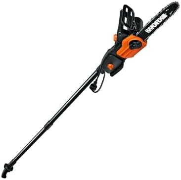 WORX Electric Chainsaw, 8 Amp 10" 2-in-1 Pole saw, WG311
