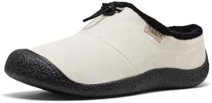 KEEN Women's Howser 3 Slide Comfy Durable Slippers, Birch/Black, 5