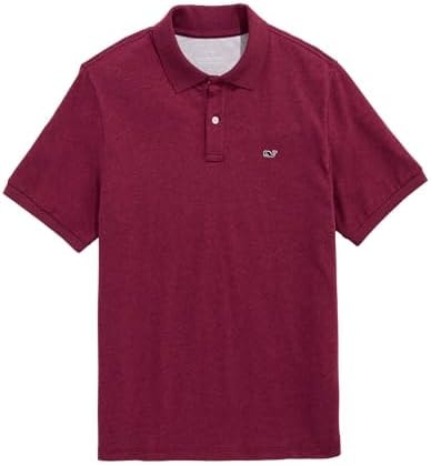 vineyard vines Edgartown Pique Polo, Crimson, XS