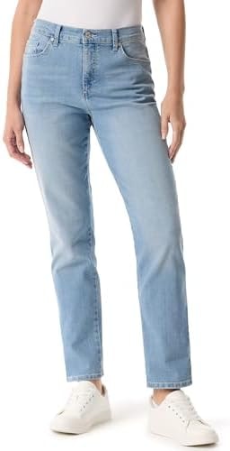 Gloria Vanderbilt Womens Amanda Classic High Rise Tapered Jean Standard