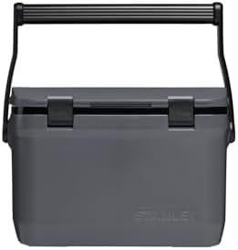 Stanley Adventure Outdoor Cooler 16 qt | Heavy Duty Outdoor Camping Cooler with Easy Carry Top Handle | BPA-Free | Black
