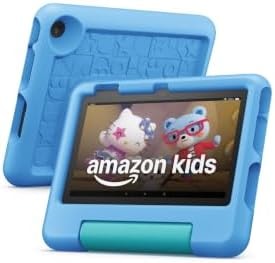 Amazon Fire 7 Kids tablet (newest model) ages 3-7. Top-selling 7" kids tablet on Amazon. Includes ad-free and exclusive content, easy parental controls, 10-hr battery, 16 GB, Purple