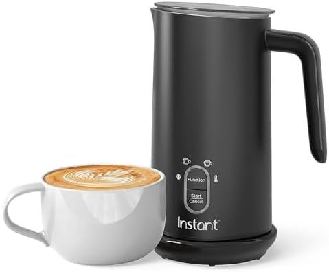 Instant Pot 4-in-1 Milk Frother, 10 oz, Black
