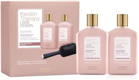 Alfaparf Milano Keratin Therapy Lisse Design Shampoo and Conditioner Set