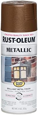 Rust-Oleum Stops Rust Metallic Spray Paint, Vintage Dark Copper
