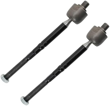 TRQ Inner Driver and Passenger Side Tie Rod Set 2 Piece