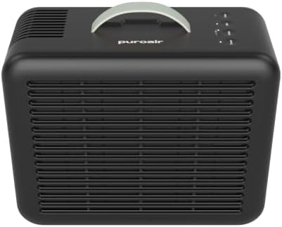 PuroAir Air Purifier 100i Smart HEPA Air Purifiers for Home Pets - Portable Small Air Purifier Filters up to 550 Ft² of Pollutants, Smoke, Pollen, Dust - Room Air Purifiers for Bedroom, Baby, Office