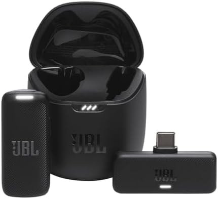 JBL Quantum Stream Wireless USB-C - Wireless Streaming Microphone - Black