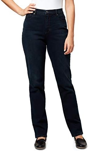 Gloria VanderbiltWomen'sAmanda Classic High Rise Tapered Jean Petite, Alton Whiskers, 10 Petite