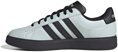 Adidas Men's Grand Court 2.0, Wonder Silver/Black/Black, 3.5