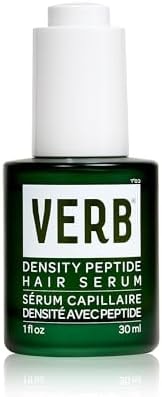 VERB Density Peptide Serum, 1 fl oz - Visibly Thicken + Reduce Signs of Shedding- No Parabens or Harmful Sulfates