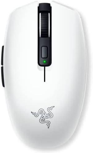 Razer Orochi V2 Wireless Gaming Mouse — Ultra Lightweight & Portable, Bluetooth & 2.4Ghz Wireless Connectivity, 18K DPI, Up to 950hrs Battery Life, Compatible with PC & Mac — White
