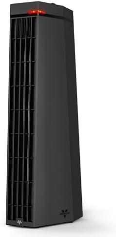 Vornado Rise 20H (2026) Whole Room Tower Heater, 3 Heat Settings, Black