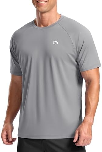 G Gradual Men's Athletic Workout T-Shirts Moisture Wicking Running Shirts