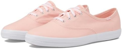 Keds Women's Champion Seasonal Canvas Sneaker, Coral, 5 Wide