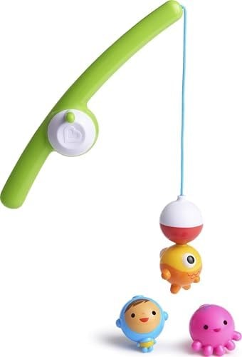 Munchkin® Fishin'™ Magnetic Baby and Toddler Bath Toy, 4pc Set