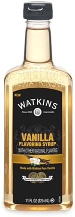 Watkins Vanilla Coffee Flavoring Syrup, 11 Ounce
