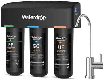 Waterdrop TSB-UF 0.01 μm Ultra Filtration Under Sink Water Filter System