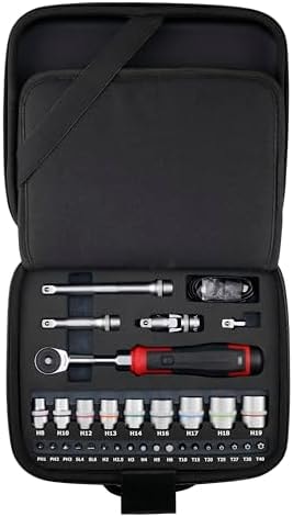 Vessel 400ER3-1M Cordless Electric Slim Ratchet Set with 31 Socket Bits