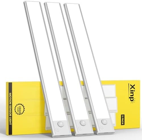 xinp 13.7 inch Under Cabinet Lighting 2800 mAh Rechargeable Closet Lights