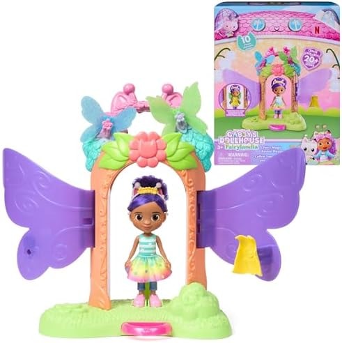 Gabby's Dollhouse Fairylandia, Fairy Magic Reveal Transforming Playset