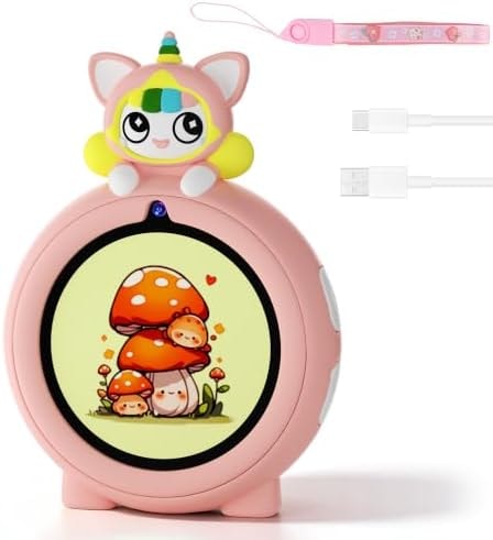 URMMIY Kids Camera, Touchscreen Digital Camera for Kids with Dual Cameras
