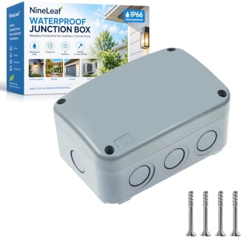 Outdoor Junction Box, IP66 Waterproof Electrical Project ABS Plastic Boxes