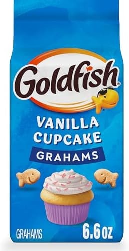 Pepperidge Farm Goldfish Grahams Vanilla Cupcake Baked Grahams, 6.6 Oz Bag