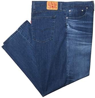 Levi's Men's Big and Tall Big & Tall 502 Regular Taper Fit Jeans, Myers Day - Stretch, 46W x 32L