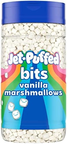 Jet-Puffed Marshmallow Bits, Vanilla, 3 oz Shaker