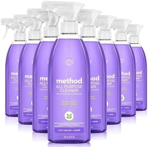 method All-Purpose Cleaner Spray, French Lavender, 28 fl oz, 8 Pack