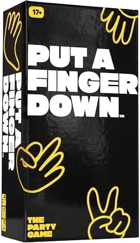 Hunch Games Put A Finger Down - Hilarious Party Card Game, Game Night, Parties, Big and Small Groups | Fun Social Icebreaker with 400 Cards for 2+ Players